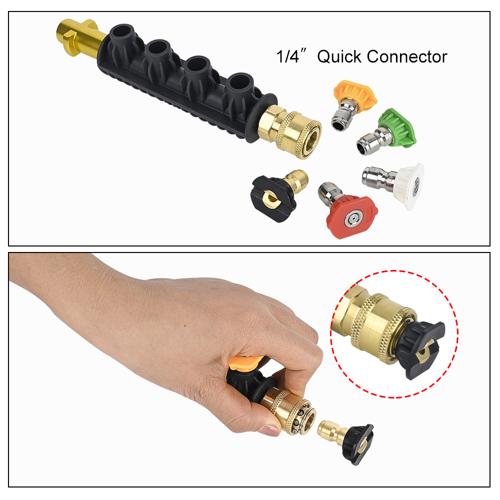 High Pressure Washer Gun Wand  - Vacuum Chamber Kit With Pump review and price