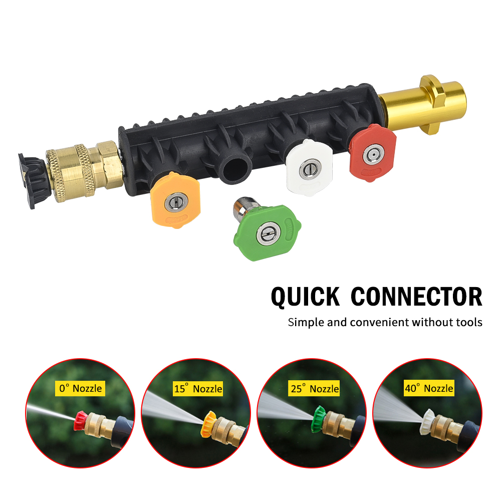 High Pressure Washer Gun Wand  - Vacuum Chamber Kit With Pump review and price