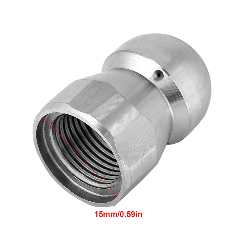 Sewer Jetter Nozzle for Pressu - Vacuum Chamber Kit With Pump review and price